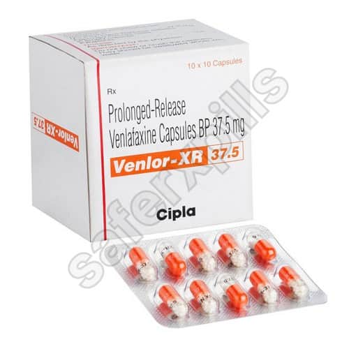 Venlor-XR 37.5mg capsule pack