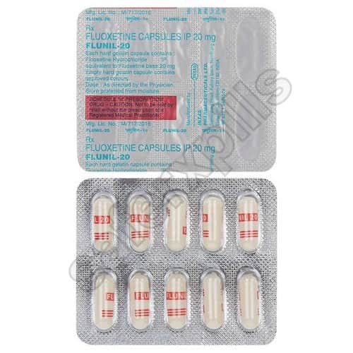Flunil 20mg capsule pack