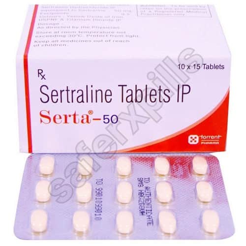 Serta 50mg tablet pack
