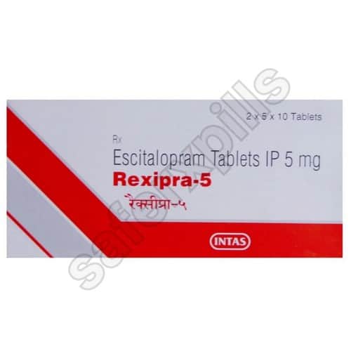 Rexipra 5mg tablet pack