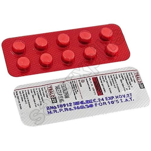 Tralo 20mg tablet pack