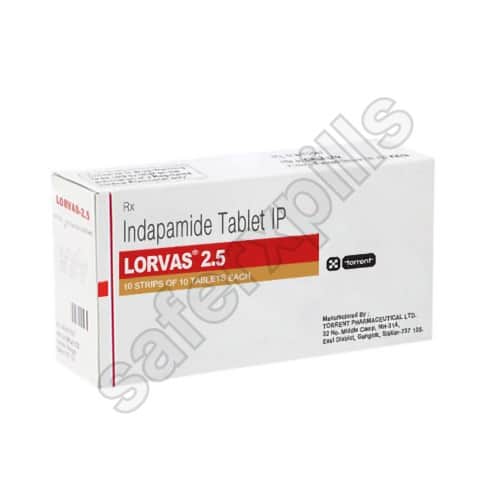 Lorvas 2.5mg tablet pack