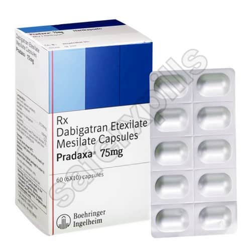 Pradaxa 75mg capsule pack