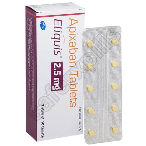 Eliquis 2.5mg tablet pack