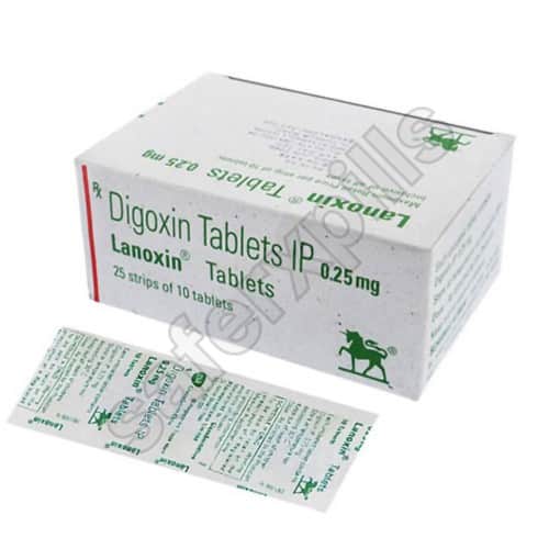 Lanoxin 0.25mg tablet pack