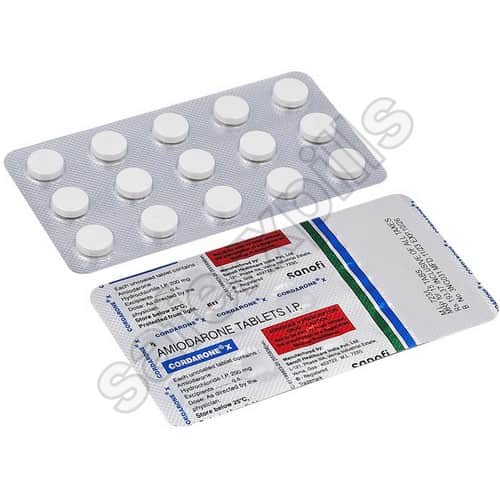 Cordarone 200mg tablet pack