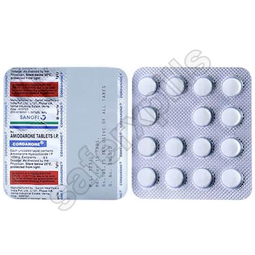Cordarone 100mg tablet pack