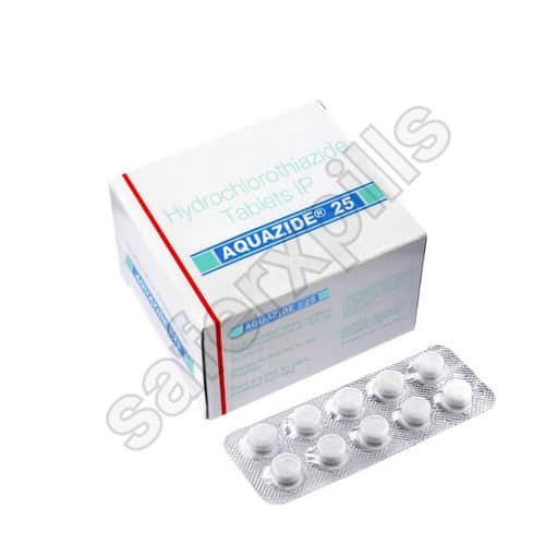 Aquazide 25mg tablet pack