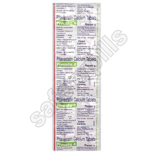 Pivasta 4mg tablet pack