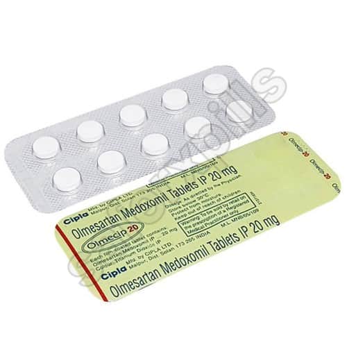 Olmecip 20mg tablet pack
