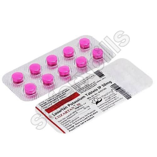 Cozartan 50mg tablet pack
