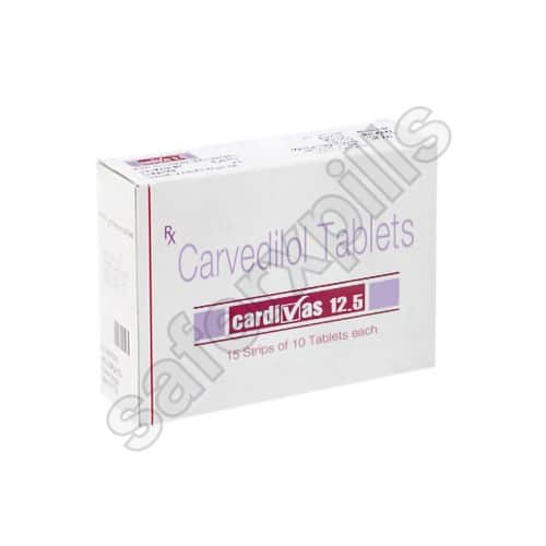 Cardivas 12.5mg tablet pack