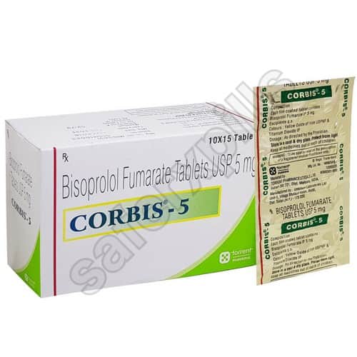 Corbis 5mg tablet pack