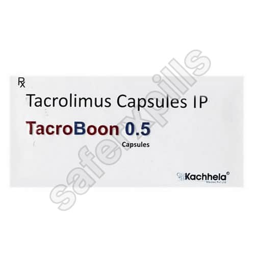 TacroBoon 0.5mg capsule pack
