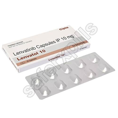 Lenvatol 10mg capsule pack