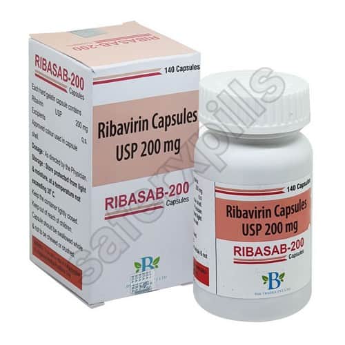 Ribasab 200mg capsule pack