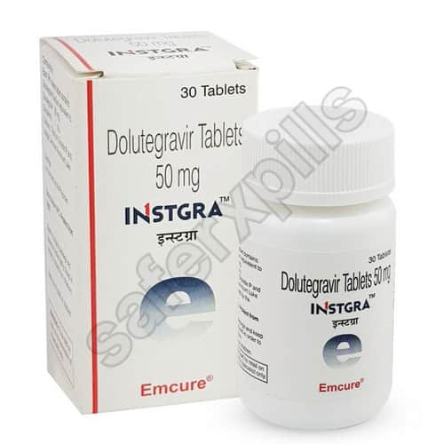 Instgra 50mg tablet pack