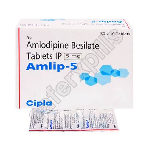 Amlip 5mg tablet pack