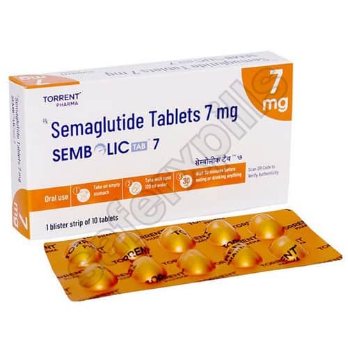 Sembolic 7mg tablet pack