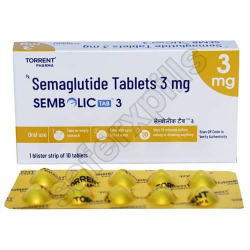 Sembolic 3mg tablet pack