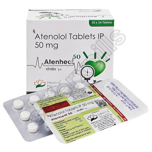 Atenheal 50mg tablet pack