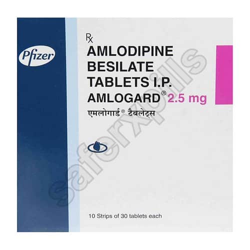 Amlogard 2.5mg tablet pack