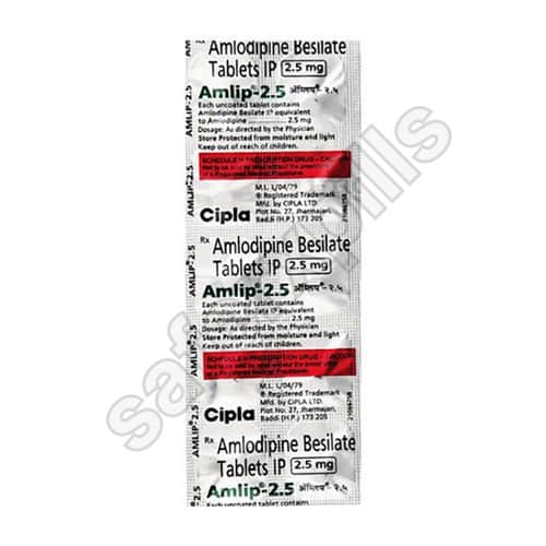 Amlip 2.5mg tablet pack