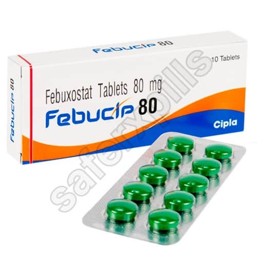 Febucip 80mg tablet pack