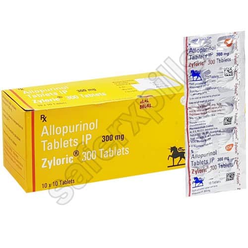 Zyloric 300mg tablet pack
