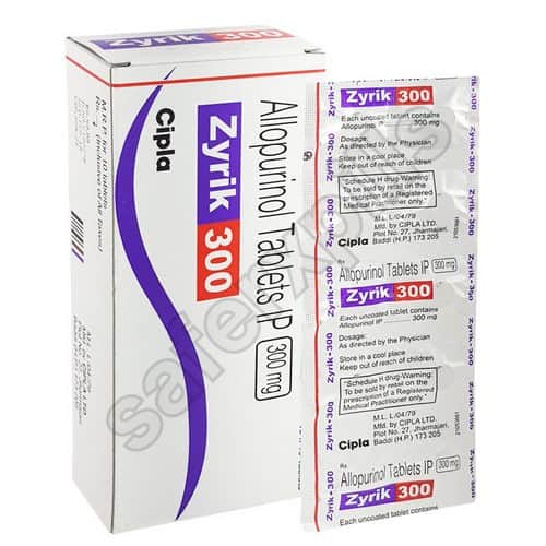 Zyrik 300mg tablet pack