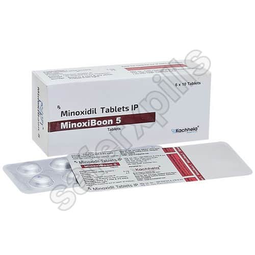 Minoxiboon 5mg tablet pack