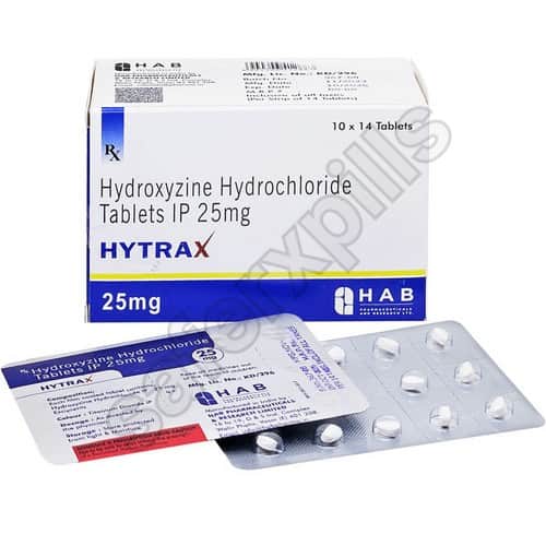 Hytrax 25mg tablet pack
