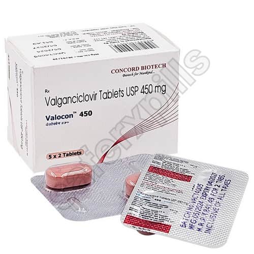 Valocon 450mg tablet pack