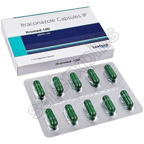Itromed 100mg capsule pack