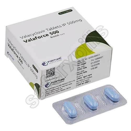 Valaforce 500mg tablet pack