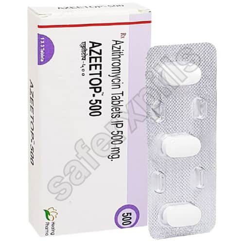 Azeetop 500mg tablet pack