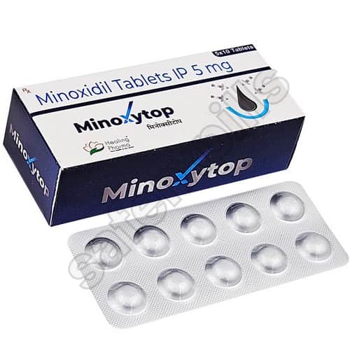Minoxytop 5mg tablet pack
