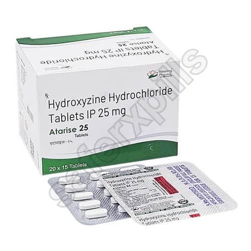 Atarise 25mg tablet pack