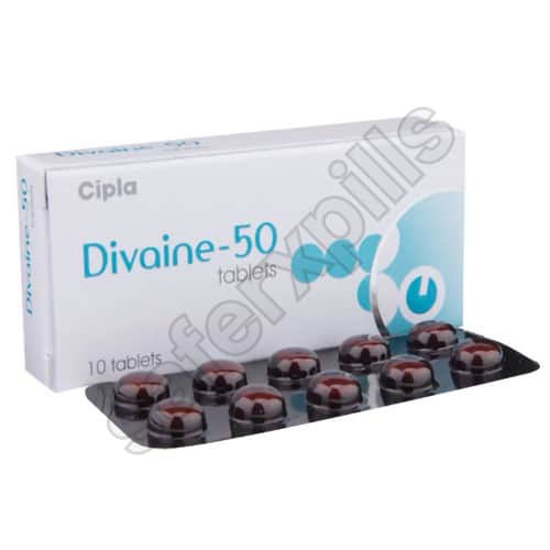 Divaine 50mg tablet pack