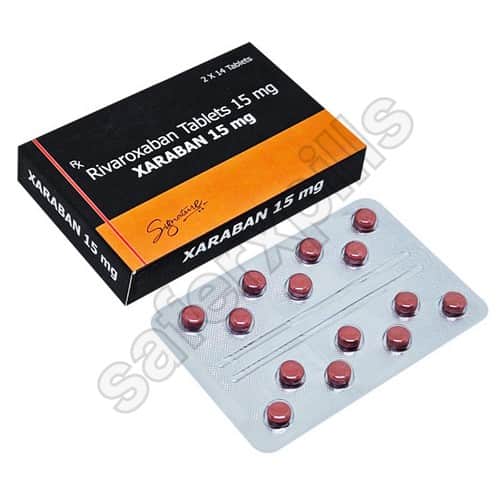 Xaraban 15mg tablet pack
