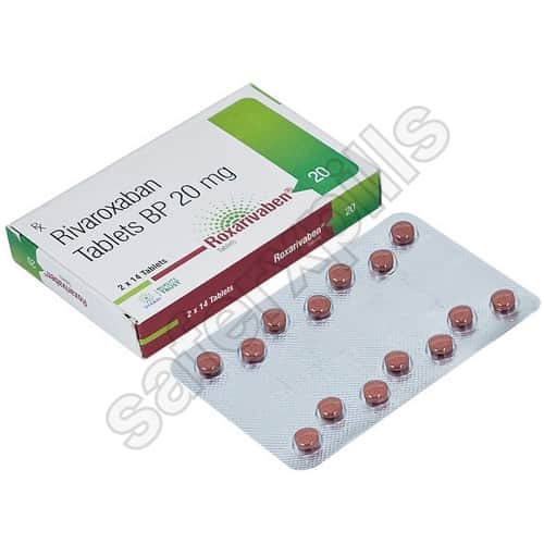 Roxarivaben 20mg tablet pack