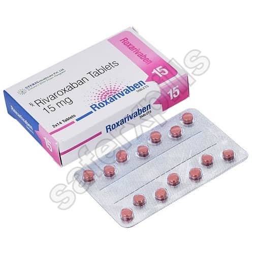Roxarivaben 15mg tablet pack