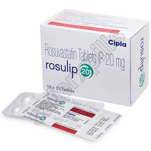 Rosulip 20mg tablet pack