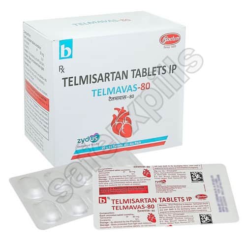 Telma 80mg tablet pack