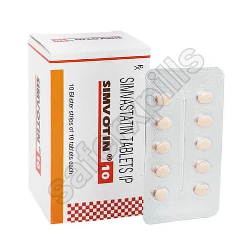 Simvotin 10mg tablet pack