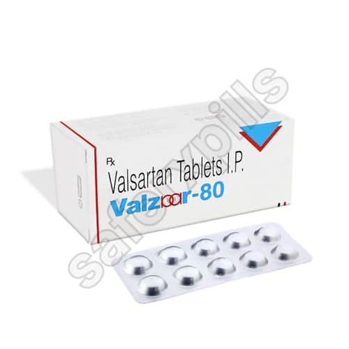 Valzaar 80mg tablet pack