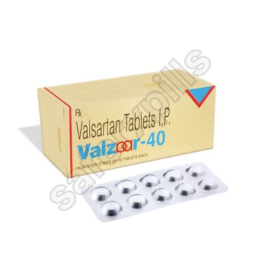 Valzaar 40mg tablet pack