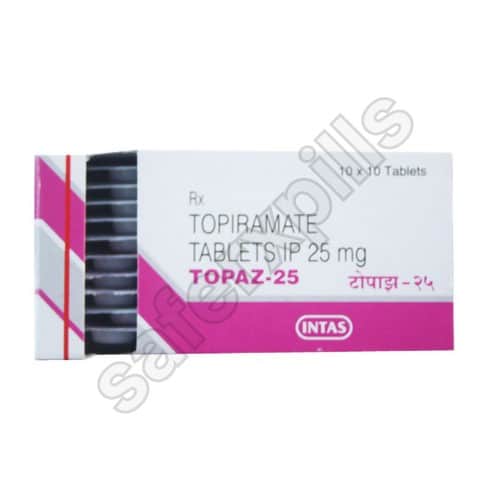 Topaz 25mg tablet pack