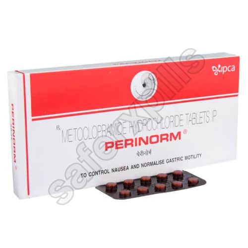 Perinorm 10mg tablet pack