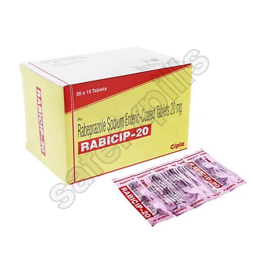 Rabicip 20mg tablet pack